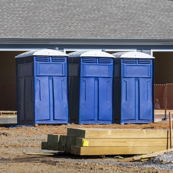how do i determine the correct number of porta potties necessary for my event in Zanesville Ohio